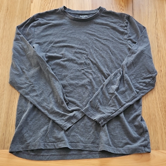 Men's Gray Long Sleeve Shirt - Picture 1 of 3